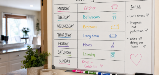 Whiteboard Cleaning System for The Busy Mom